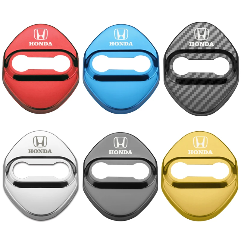 Автомобильный Стайлинг защитный чехол для дверного замка Honda Civic Accord CRV Hrv Jazz