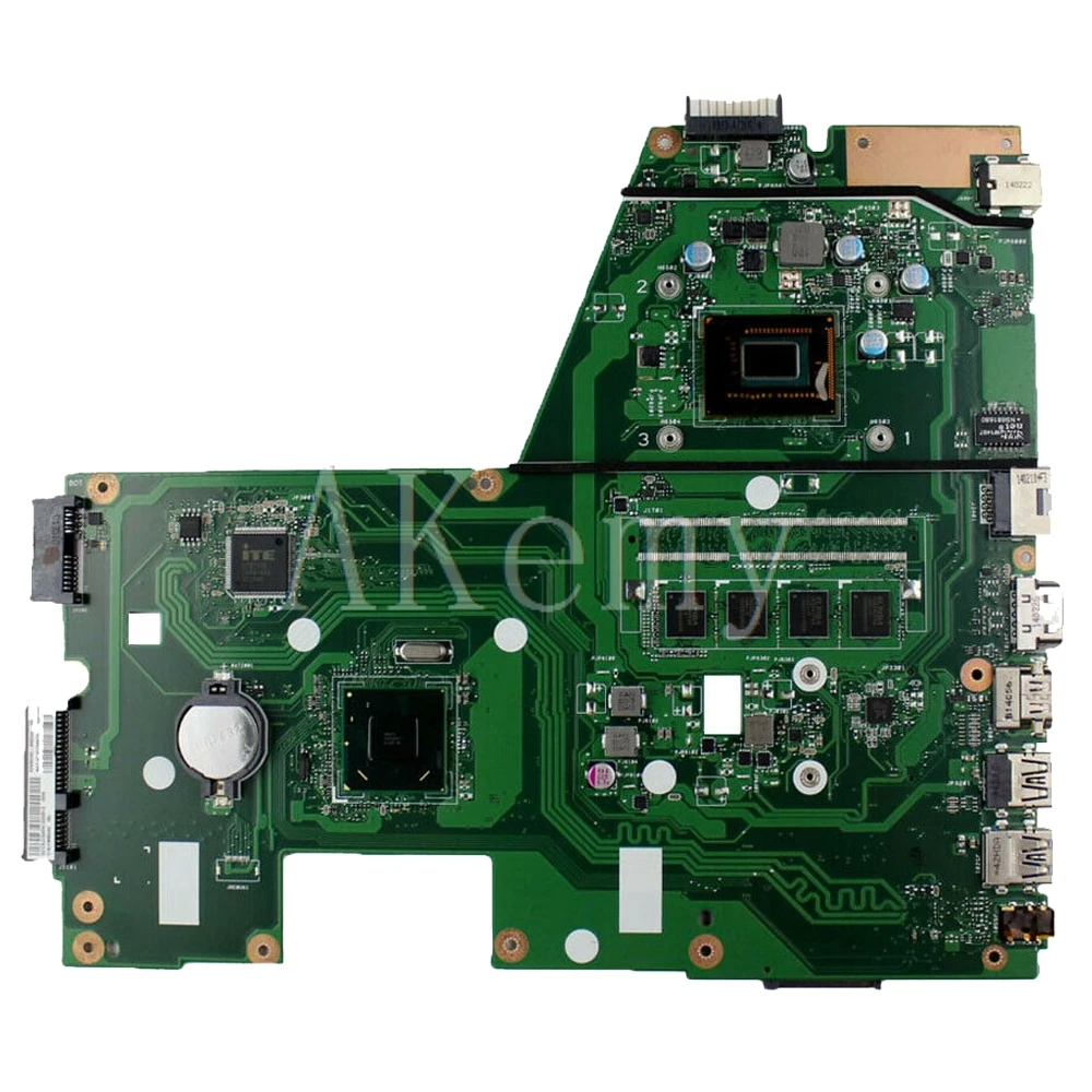 Akemy Для ASUS X551CA X551C F551C i7 6500u материнской платы ноутбука i3 3217U 4GB RAM 100% испытанное