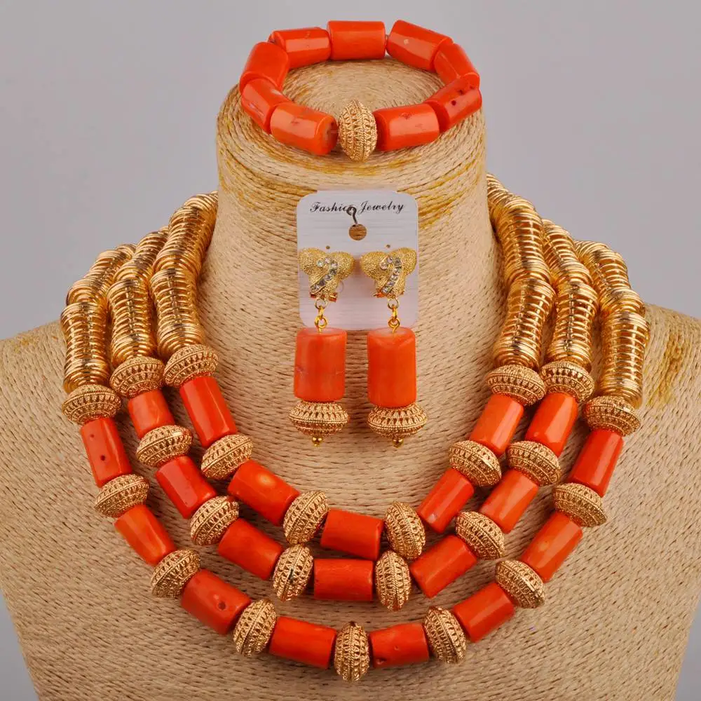 Комплект из колье и серёг в африканском стиле | Украшения аксессуары