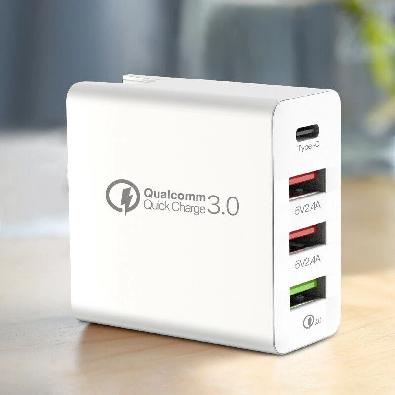 48 Вт Quick Charge 3 0 type C Usb зарядное устройство адаптер для Iphone Xiaomi samsung Быстрое
