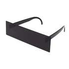 Новые солнцезащитные очки Harlotte Thug Life, черные пиксельные очки, забавные подарки для детей, розыгрыши для взрослых