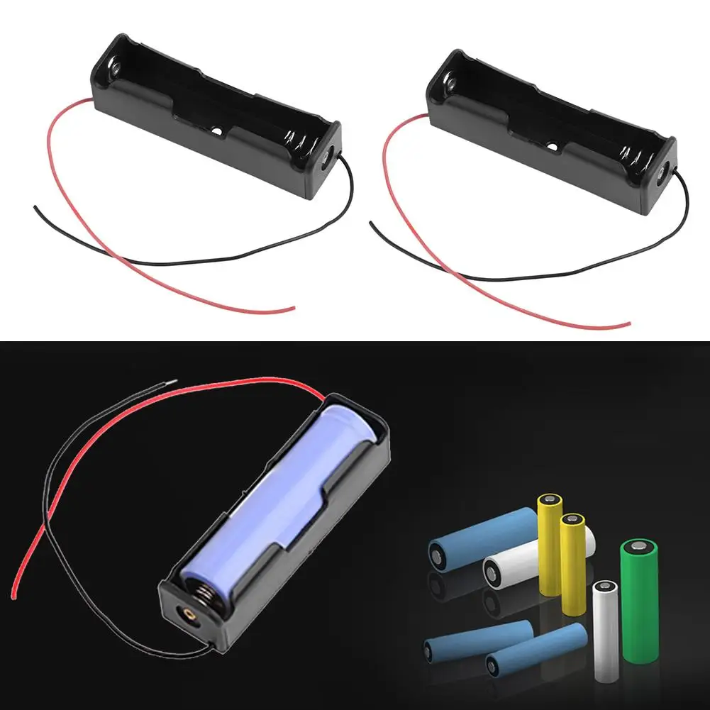 5 шт. пластиковый чехол для аккумулятора 18650 с одним слотом самостоятельной