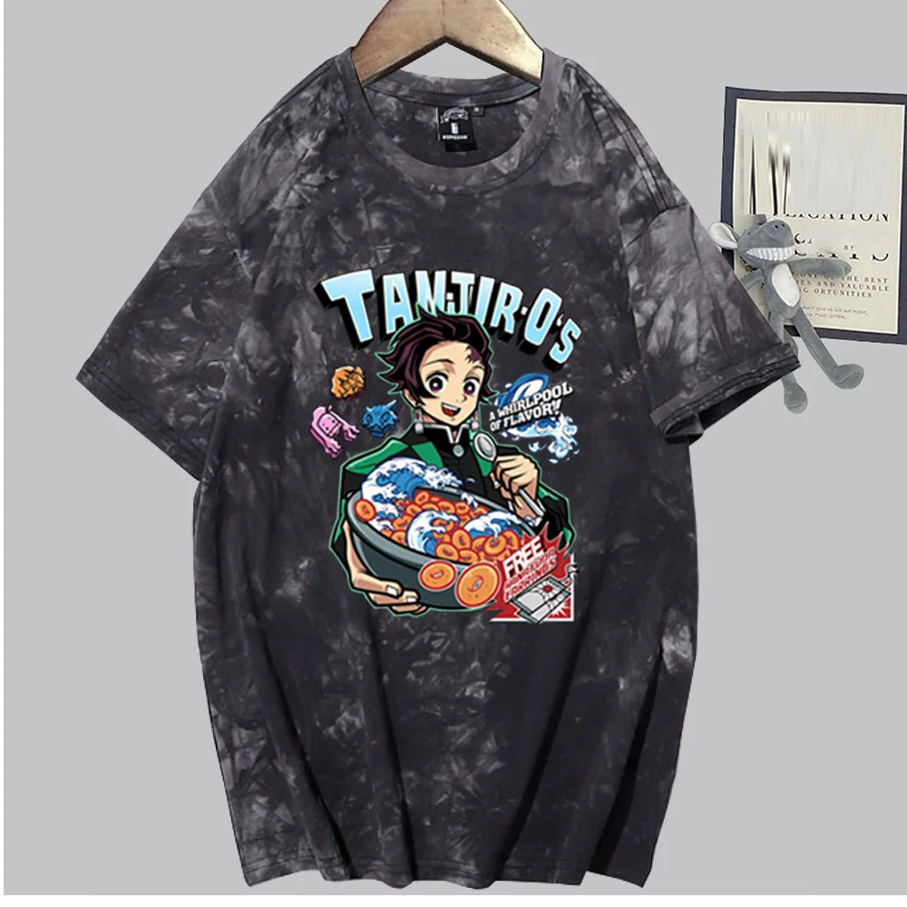 

Anime Demon Slayer Kawaii T Shirt Short Sleeve Funny Streetwear Tees