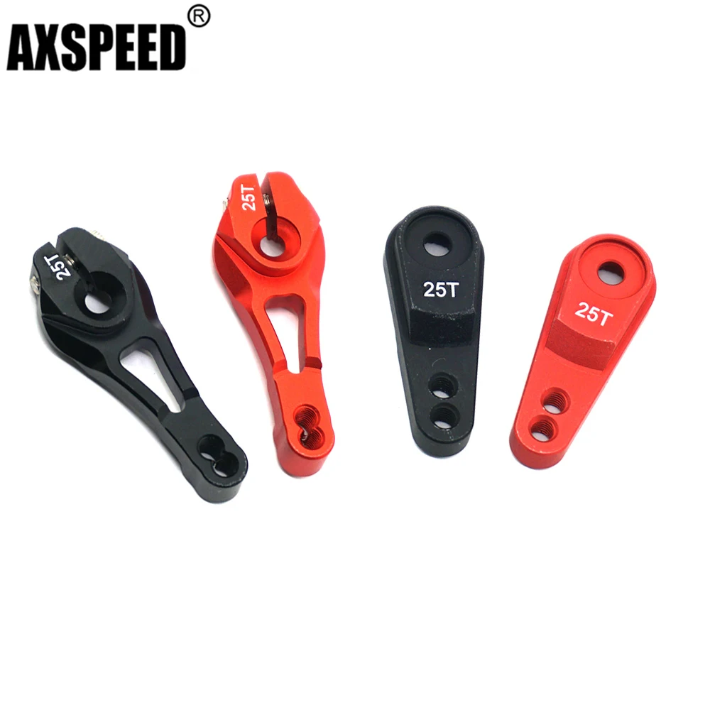 

Регулируемый 25T металлический алюминиевый рулевой сервопривод AXSPEED, рулевой руль для 1/10 Traxxas TRX-4 TRX4, обновленные детали для радиоуправляемог...