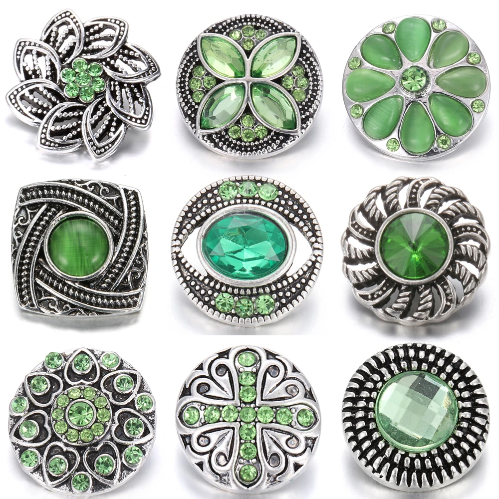 6 шт./лот новые кнопки ювелирные изделия 18 мм металлические пуговицы в форме