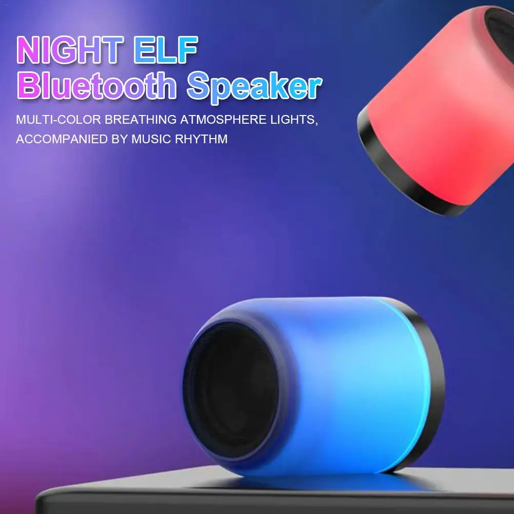 Беспроводная bluetooth колонка 5 0 мини аудиовидеальная объемная стереоколонка