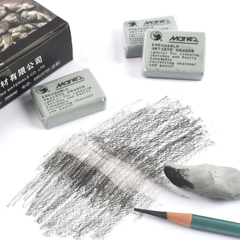 Пластичность мягкие резиновые ластики вытирать изюминку эскиз рисунок Пастель