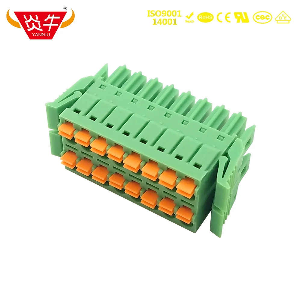 

3.81mm 15EDGKNHG KF2EDGKNHG 0159-0108 3.81 2P ~12P PCB PLUG-IN TERMINAL BlOCKS FMC 1,5/3-ST-3,81-RF PHOENIX CONTACT DEGSON