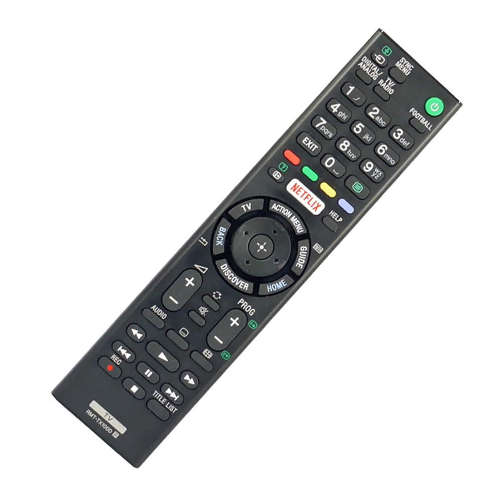 Пульт дистанционного управления для телевизоров Sony RMT-TX100D NETFLIX Bravia RMTTX100D KD-43X8301C
