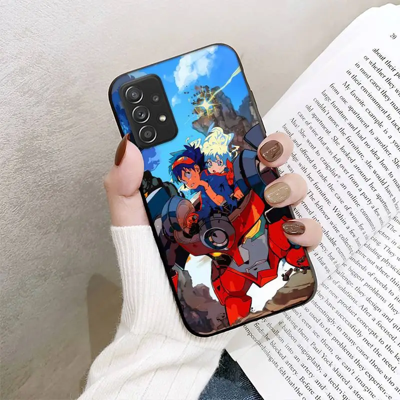 Чехол для телефона с аниме Tengen Toppa Gurren-Lagann Samsung Galaxy S10 S20 S21 Note10 20Plus Ultra Shell | Мобильные