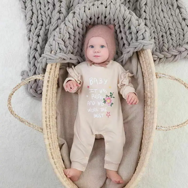 

Прямая поставка, комбинезон на молнии для новорожденных мальчиков и девочек, комбинезон, зимняя одежда