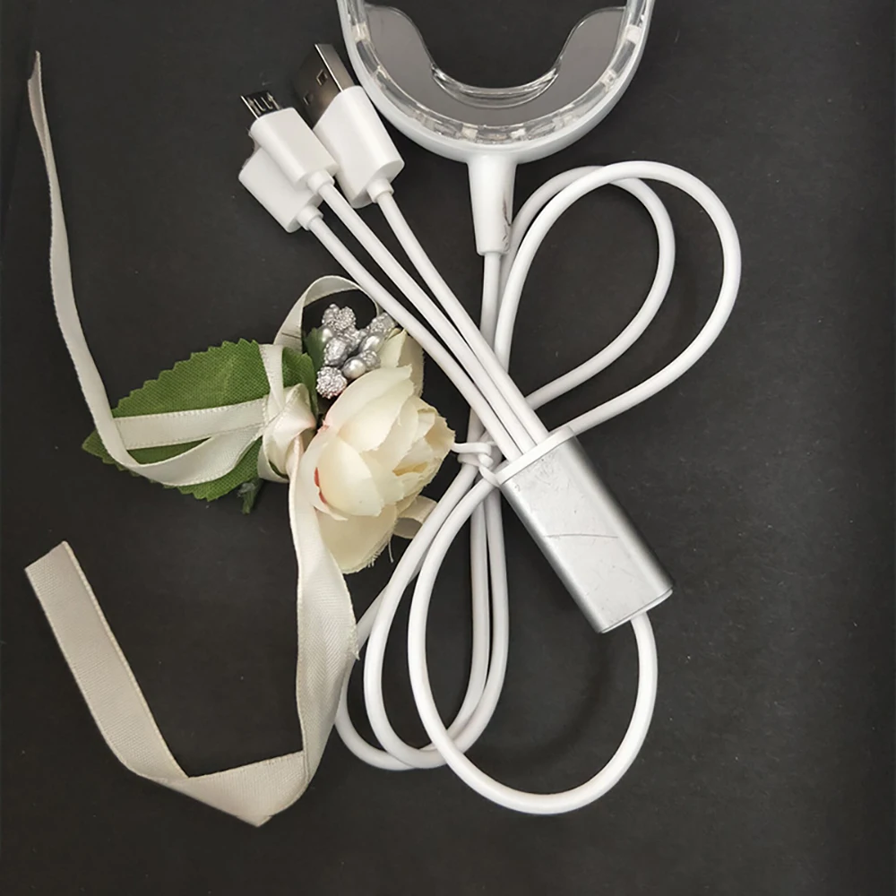 Портативная интеллектуальная светодиодная система отбеливания зубов новая