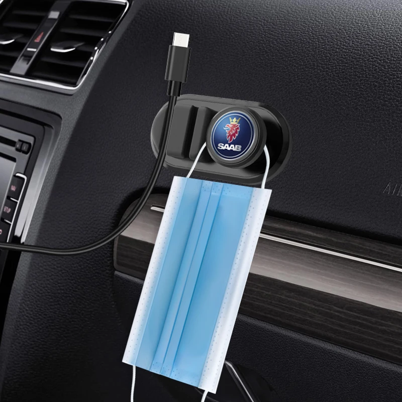 Car Data Cord Cable Wires Clips USB Wire do not occupy space Hook for SAAB SCANIA 9-3 93 9-5 9 3 9000 5 |