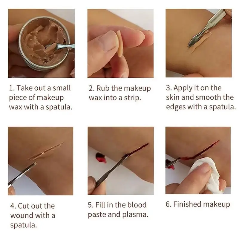 Краска для лица и тела на Хэллоуин набор придания формы макияжу Набор создания