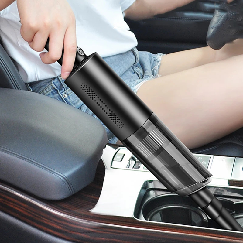 120W Portable Car Vacuum Cleaner Wireless Handheld Auto Vaccum 6000Pa Suction For Home Desktop Cleaning Mini | Автомобили и