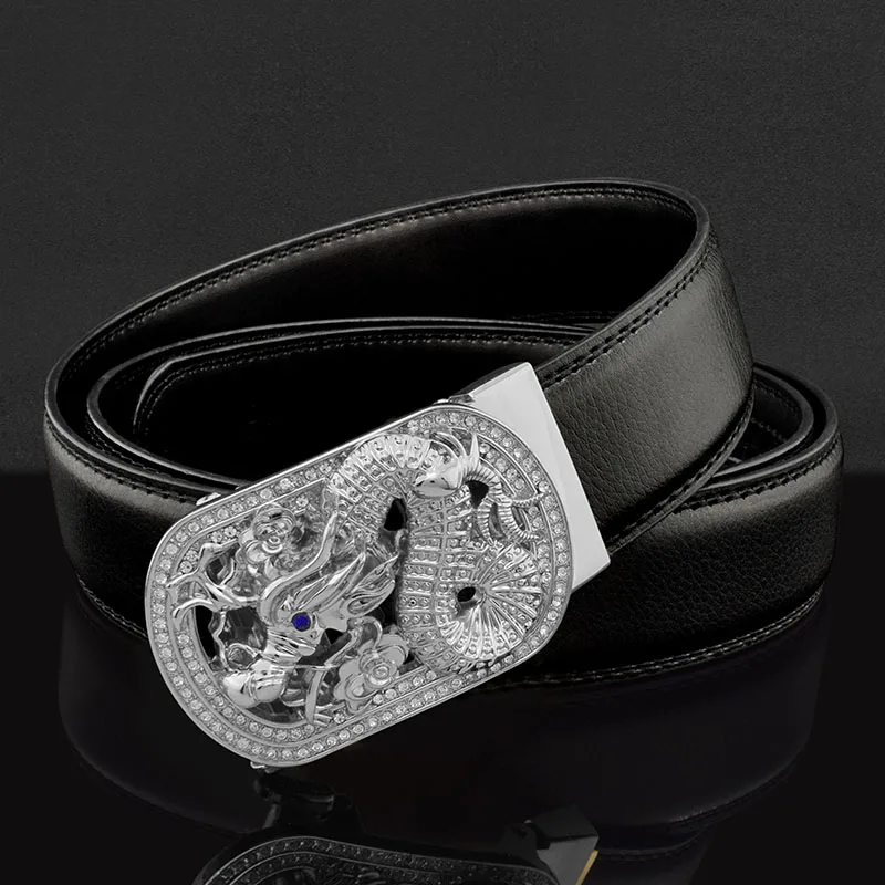 

Популярный Высококачественный ремень 2021 из натуральной кожи с изображением дракона и знака зодиака дизайнерский роскошный брендовый реме...