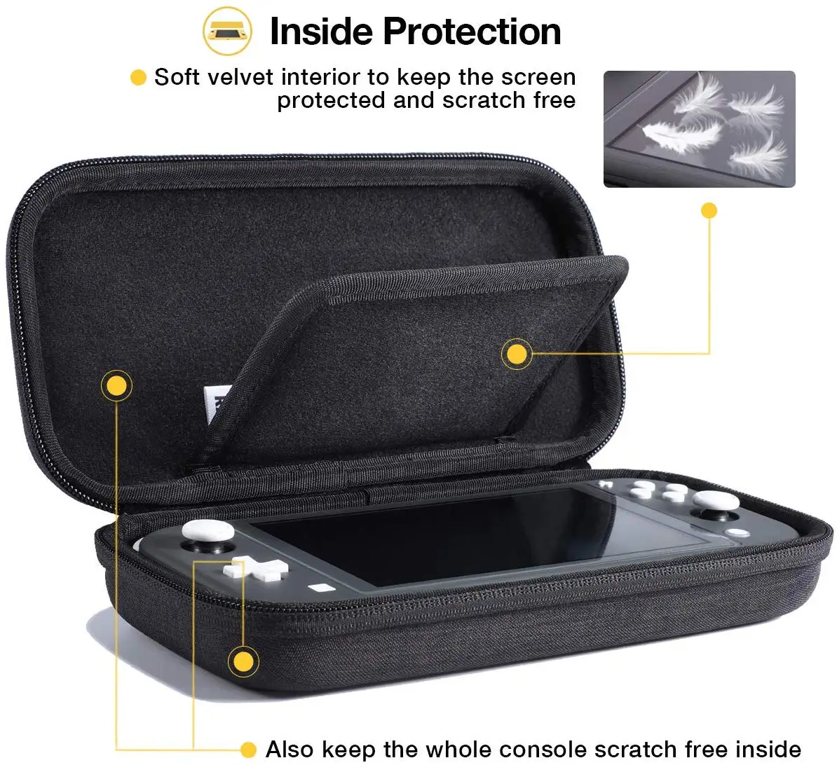 Миниатюрные аксессуары для Nintendo Switch Lite дорожная сумка переноски NS Bag чехол и