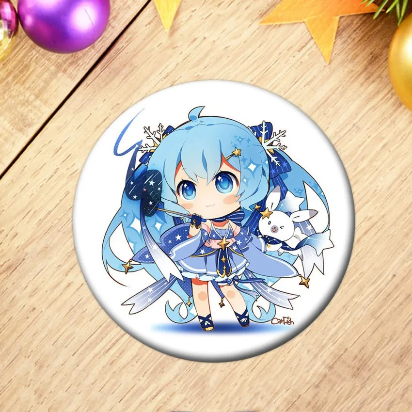 Фигурка виртуальной певицы Хатсуне Мику модель бейдж с дисплеем года кагамин Рин