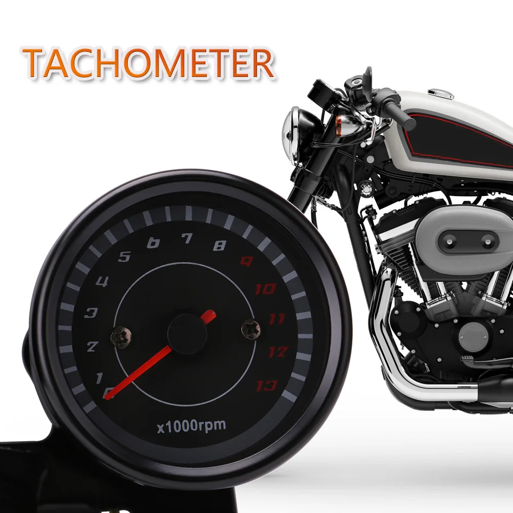 Мотоцикл одометр спидометр и тахометр с кронштейном для Yamaha SR XV RX Cafe Racer Suzuki Honda