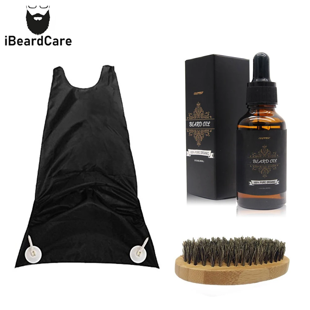 Новый набор для ухода за бородой ловец стрижки волос натуральная щетина кабана