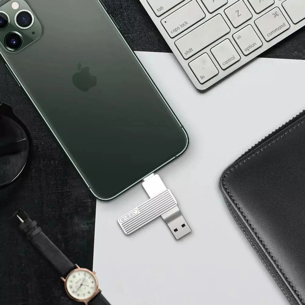 Youpin Jesis USB Type C двойной интерфейс 3 1 мобильный телефон U диск из алюминиевого сплава