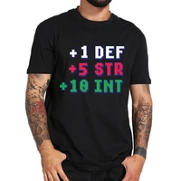def str int gamer stats fashion t shirts men graphic cotton t shirts short sleeve round neck summer tshirts man tops