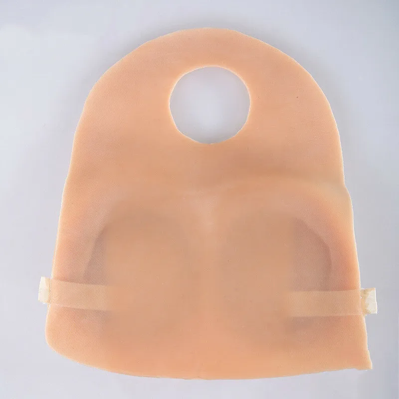 

Artificial Silicone Breast Forms Half-body Soft Fake Breast Tight Suit CD Crossdresser Transgender Boobs Plus Size Push Up Bra