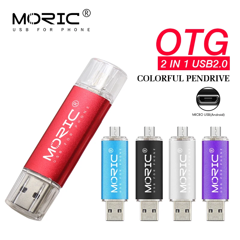 

USB Flash Drive 32GB 64GB 128GB OTG Metal USB 2.0 Pen Drive Key 64GB OTG 2.0 High Speed pendrive Mini Flash Drive Memory Stick