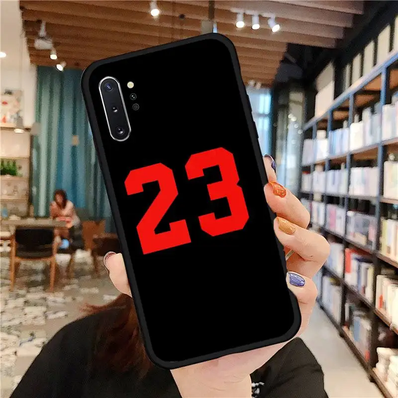 

Basketball 23 24 Number PhoneCase for samsung galaxy a51 a52 a71 a50 a12 a72 a21s a70 s21 s20 fe s10 note 20 10 ultra plus coque