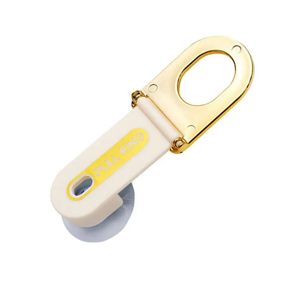 

Toilet Pulls Adhesive Toilet Seat Lifter Handle 3 Colors Sanitary Toilet Seat Handle Metal Rings Pull Handles Hygiene Portable
