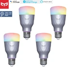 Лампа Yeelight светодиодная цветная, 2020-100 в, 1SE, E27, RGBW, Wi-Fi, дистанционное управление