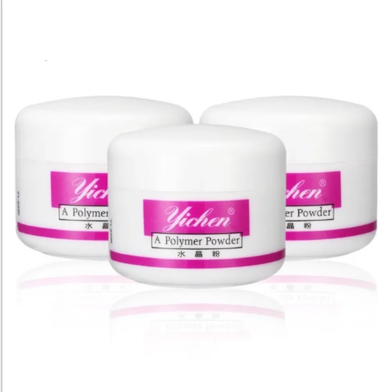 3D порошок для нейл-арта прозрачная розовая и белая Полимерная акриловая пудра