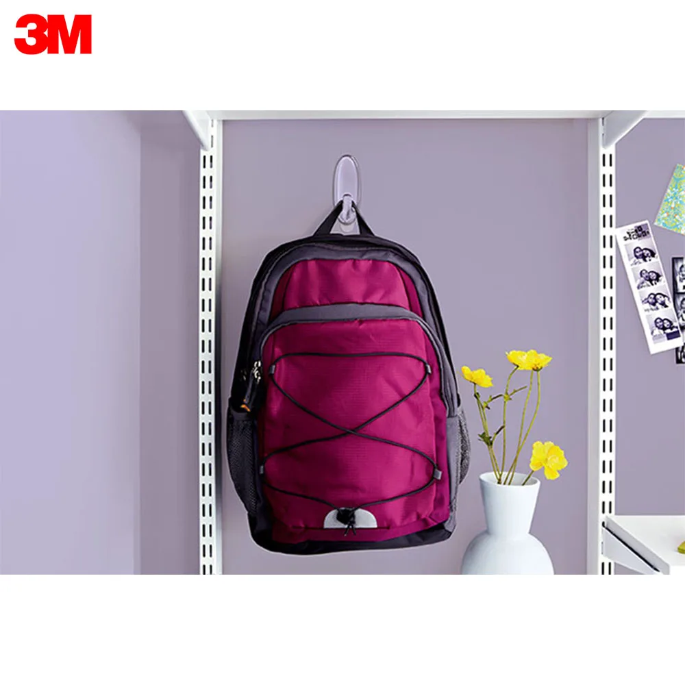 3M Набор Command 17091CLR 2 дизайн крючок прозрачный средний 1 набор/2 упаковки|Крючки и