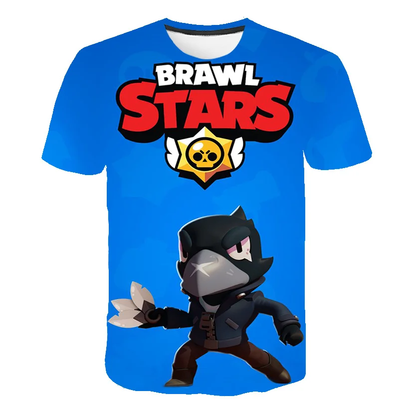 

2021 Summer New Men's and Women's T-shirt 3D Cartoon Animation Children's Fashion Casual Oversized Top