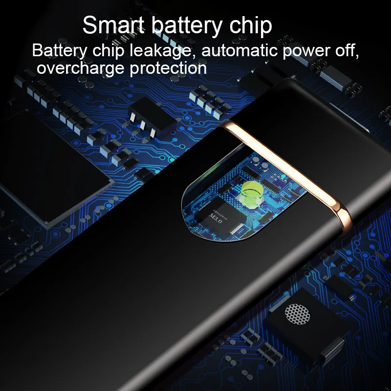 Новинка 2019 сигарета с зарядкой от USB Зажигалка сенсорный переключатель