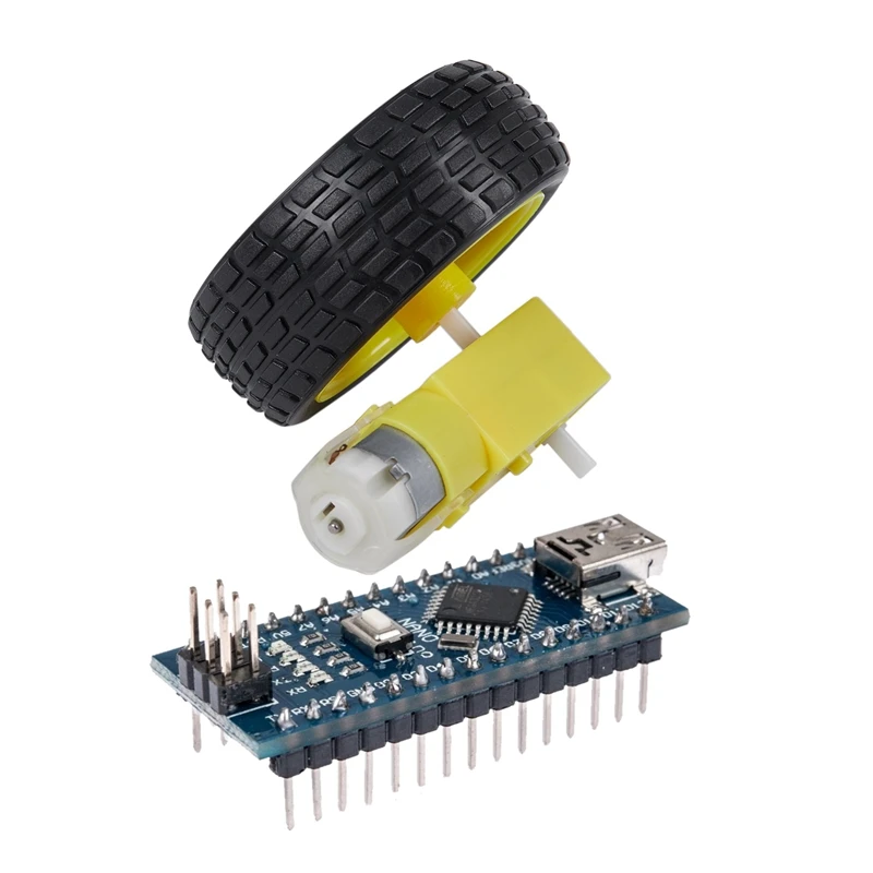 1 шт. TWduino Nano V3.0 ATMEGA328P Улучшенная плата Moudle для Arduino без USB кабеля и умный автомобиль