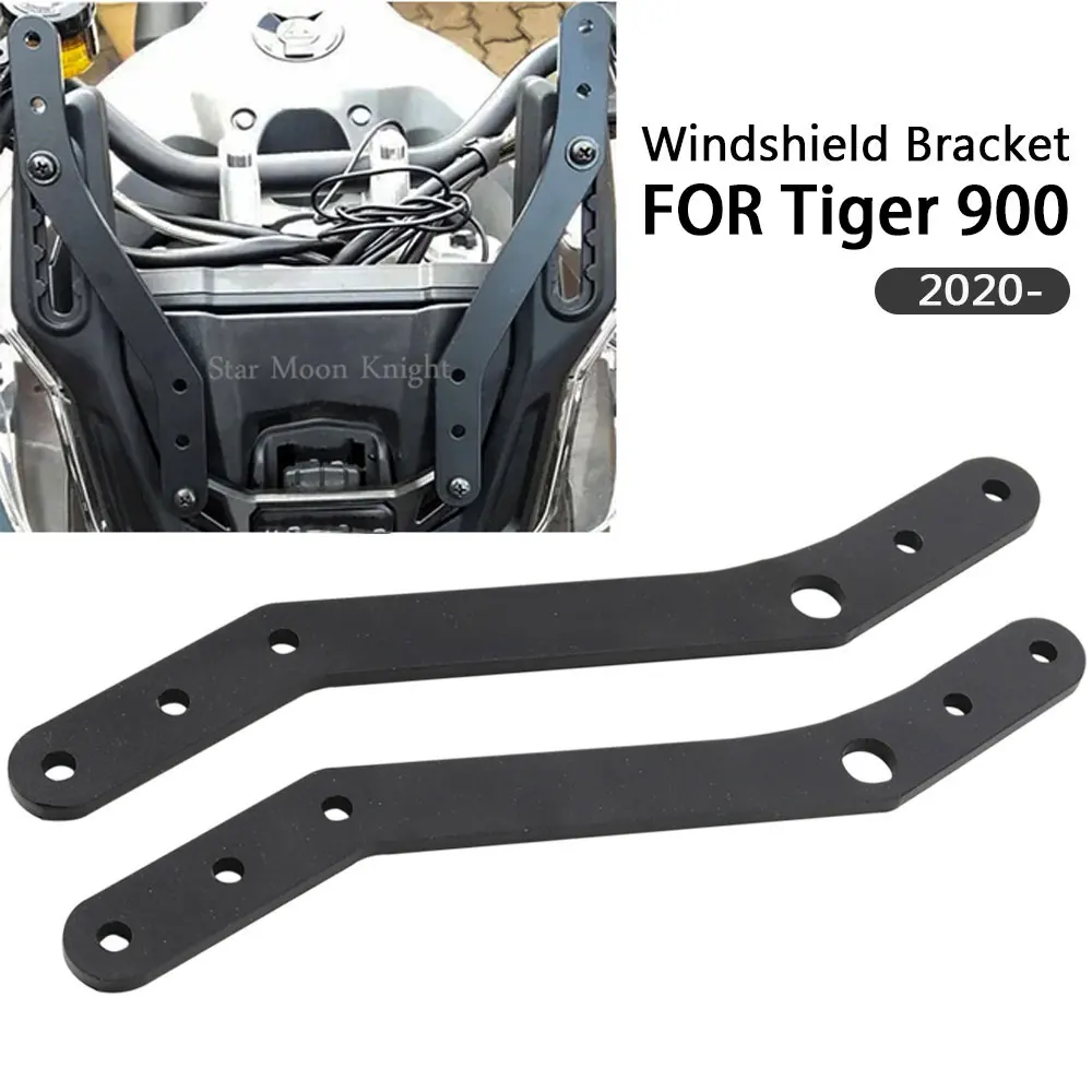 

For Tiger900 Tiger 900 GT Rally PRO Motorcycle Windshield Adjustment Bracket Fixed Windshield Support Adjuster Extension 2021