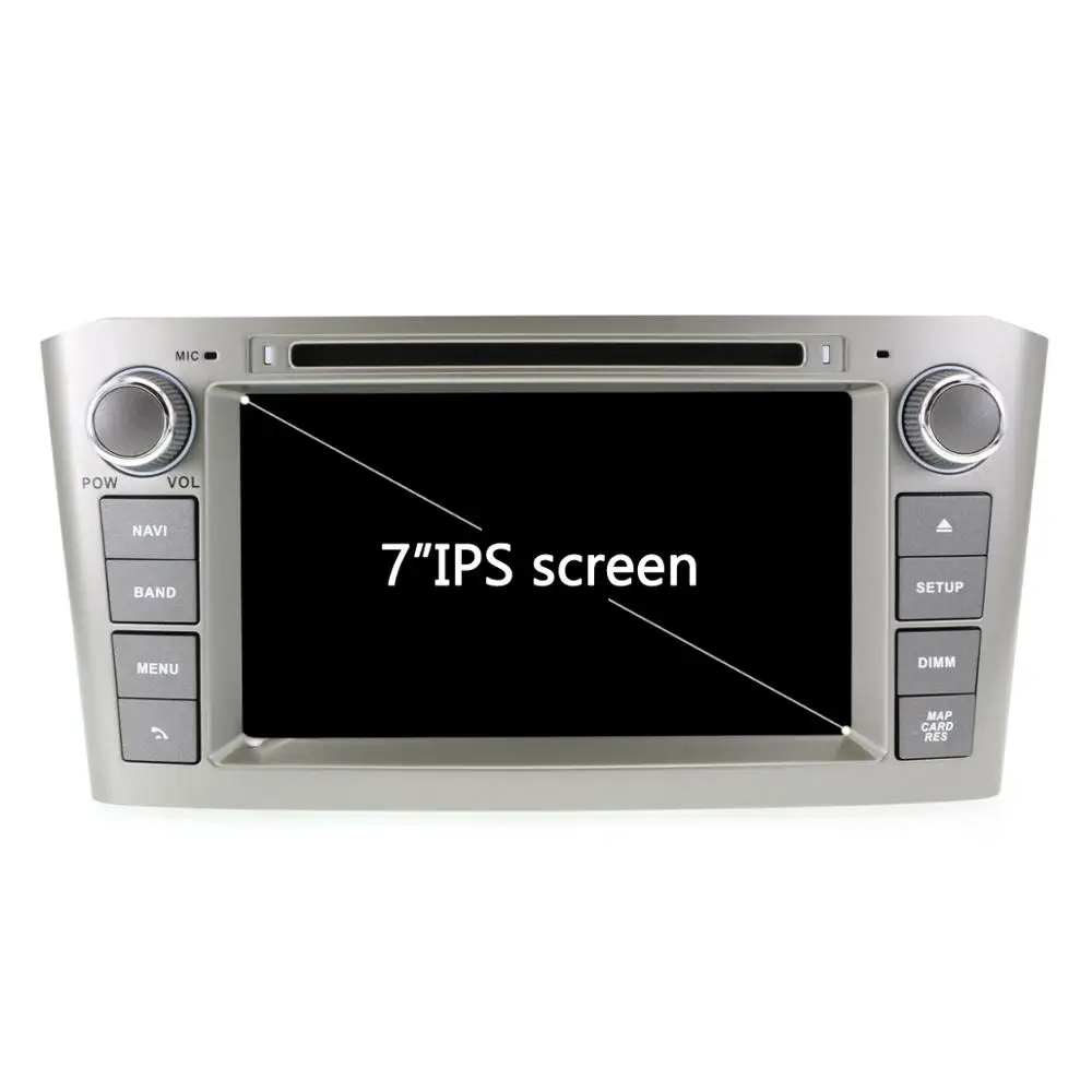 Автомобильный DVD-плеер для Великобритании Android 13 16G Toyota Avensis 2002-2008 T250 GPS-навигация