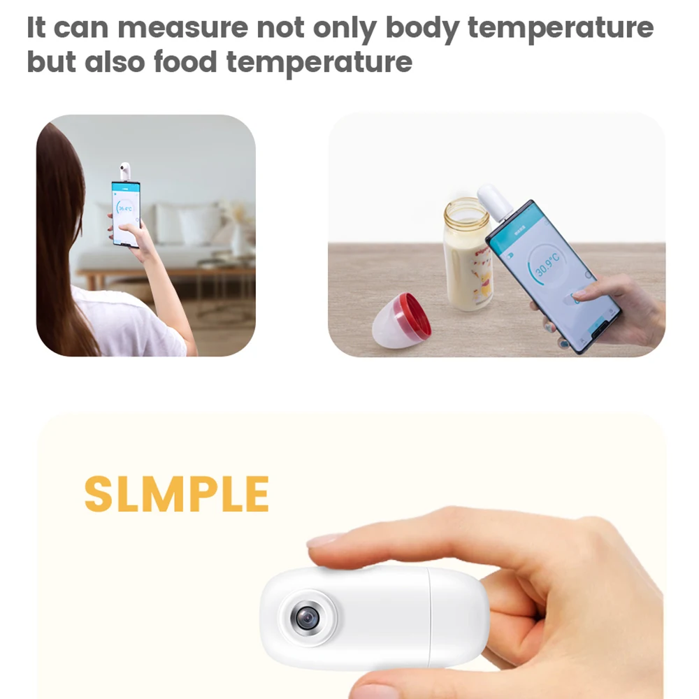 Портативный мини мобильный телефон термометр на открытом воздухе бытовой