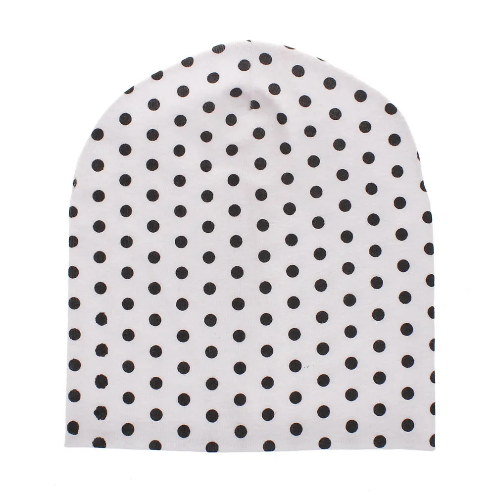 

New Style Baby Dot Cap Baby Hat Knit Cotton Baby Caps For Boys Girls Spring Autumn Winter Children's Beanie Casual Hats Gifts