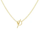 Автоклав Модные Простые Ot Кнопка без кулон Настоящее 925 стерлингового серебра, колье для женщин, ювелирные изделия, очаровательный кулон Bijoux (украшения своими руками)