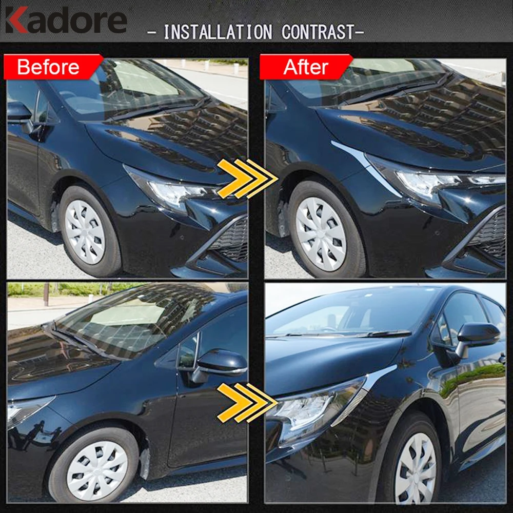Насветильник ка на переднюю фару автомобиля для Toyota Corolla 2019 2020 хэтчбека из