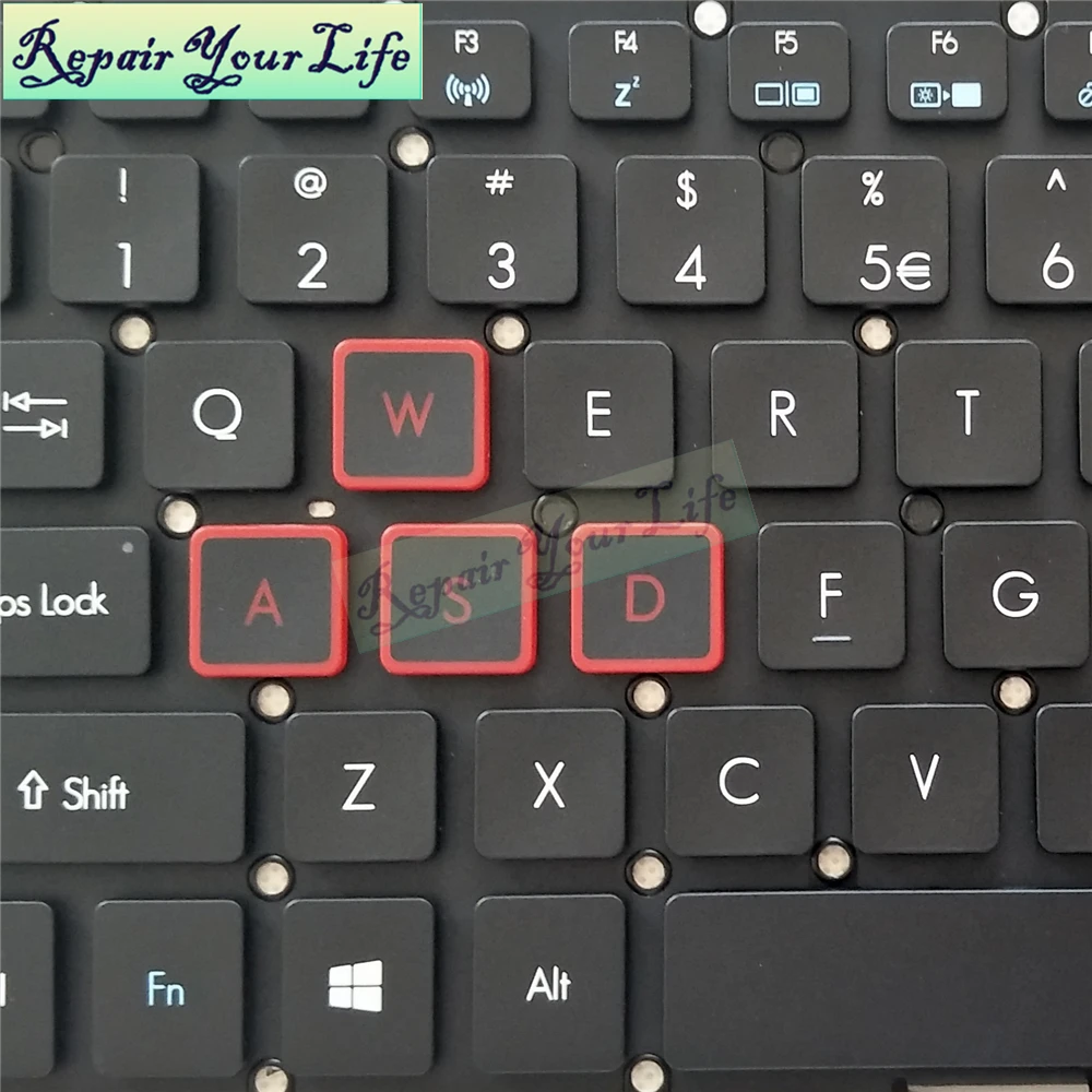 

Backlit laptop keyboard SP Spanish for ACER N17C1 VX5-591 Backlight red keys NKI1513053black brand new