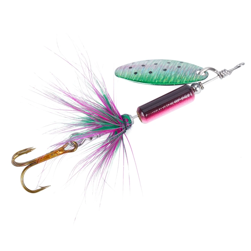 Блесна ложка воблеры Спиннер приманки Воблер для окуня крючок мандарин рыба в