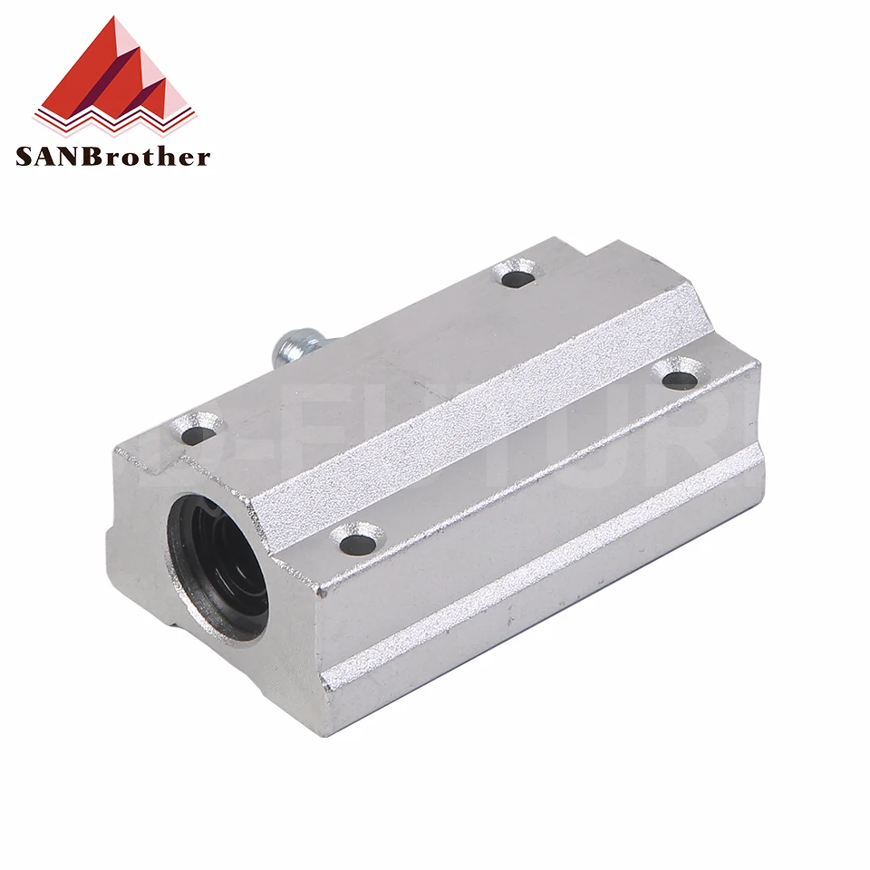 4pcs Linear Motion Ball Bearing Slide Block Bushing SC8UU SCS8UU SC10UU SCS12UU SCS16UU SC20UU Shaft CNC 3D Printer Parts - купить по