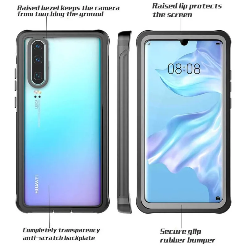 Противоударные чехлы для Huawei P30 Pro 360 сверхмощный полноразмерный чехол P40 Mate 20