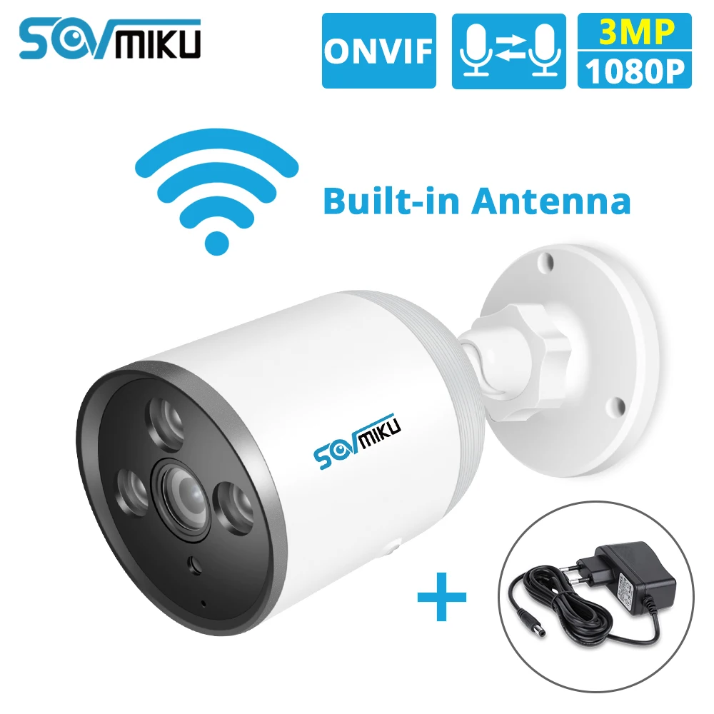 HD 1080P 720P WIFI ip камера Bullet ONVIF наружная Водонепроницаемая FHD 3MP CCTV безопасности 1536P