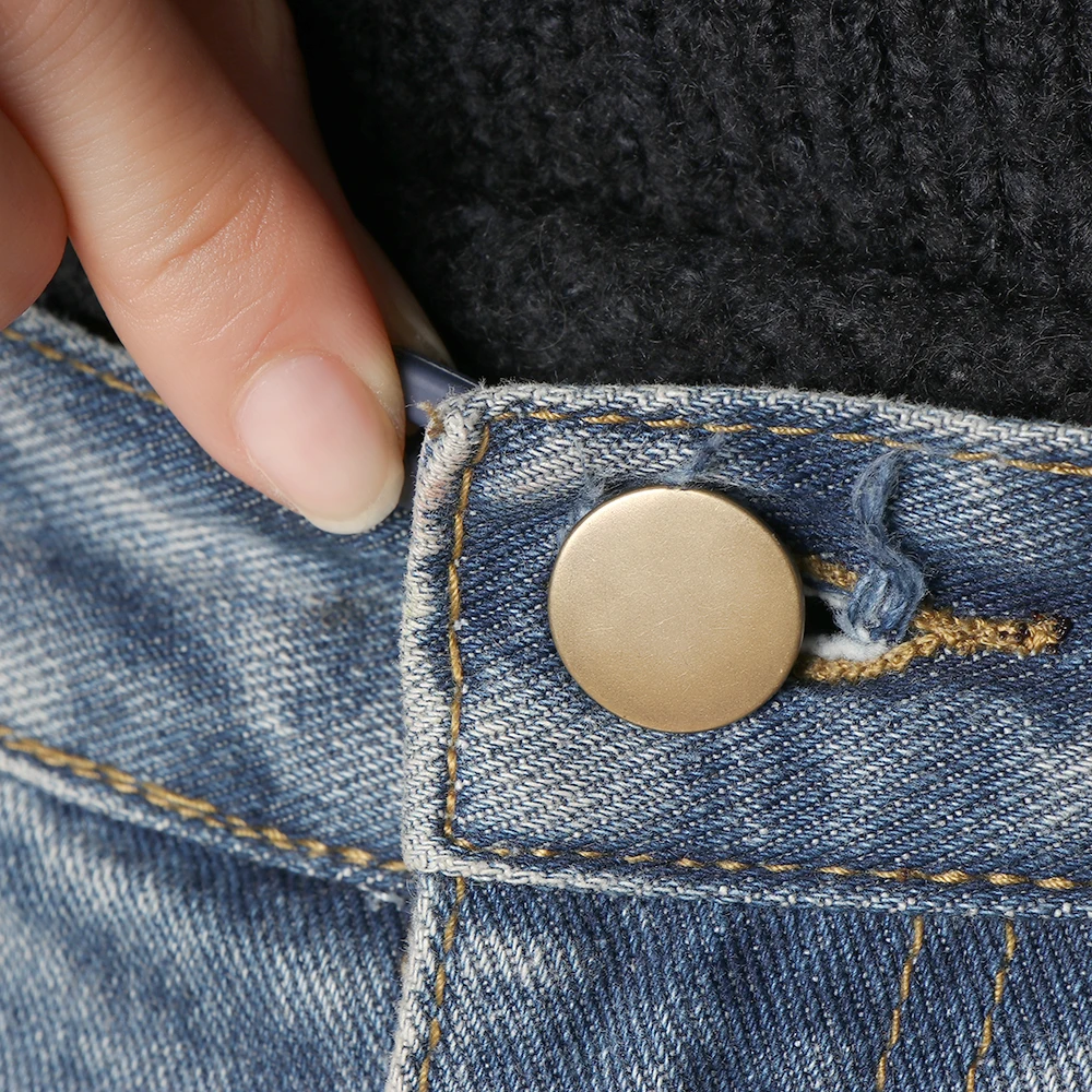 2 шт. горячая Распродажа винтажные металлические пуговицы для джинсов