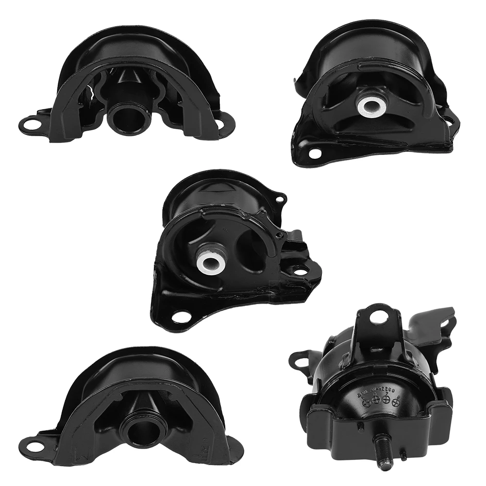 

4 pcs Car Engine Motor Mount& 1 pcs Transmission Mount 50842-ST0-N81 for Honda Civic 1.6L 1996 1997 1998 1999 2000 Motor Mount