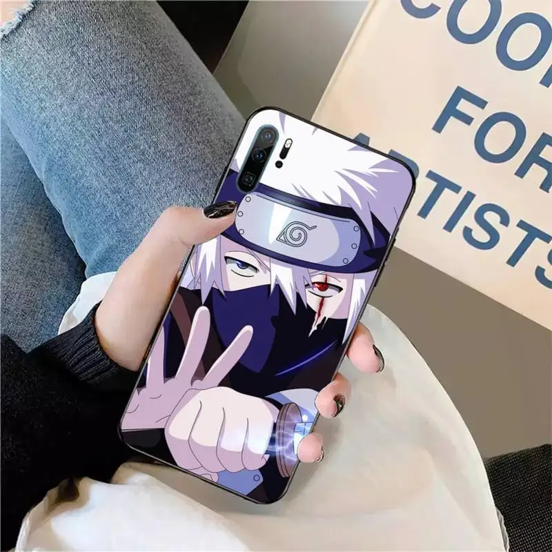 

Anime Naruto Sasuke Phone Case For Huawei honor Mate P 9 10 20 30 40 Pro 10i 7 8 a x Lite nova 5t